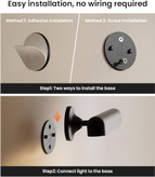 چراغ دیواری شارژی،