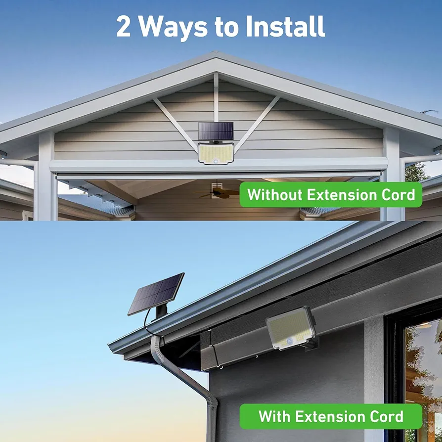 چراغ دیواری خورشیدی