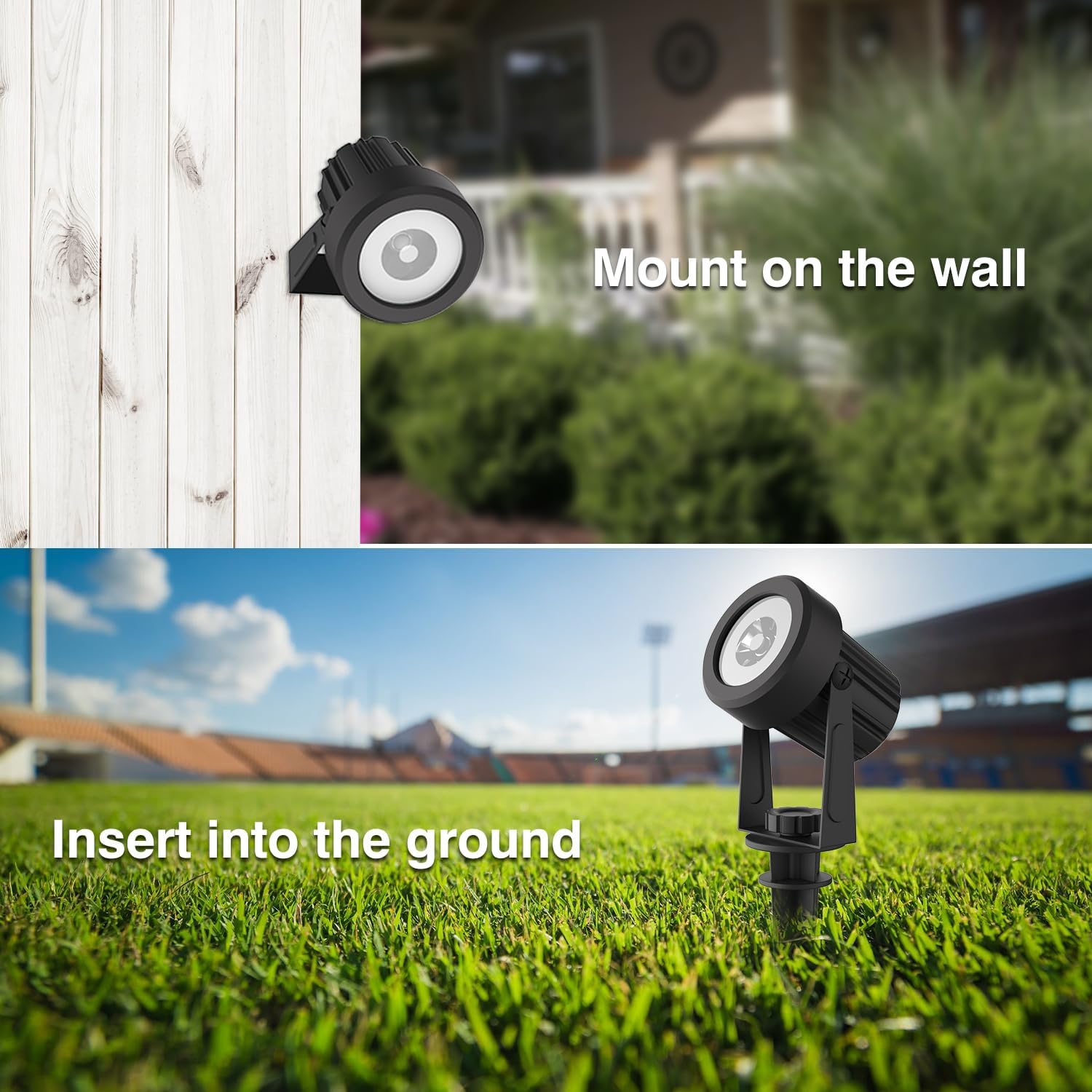 چراغ ضد آب خورشیدی