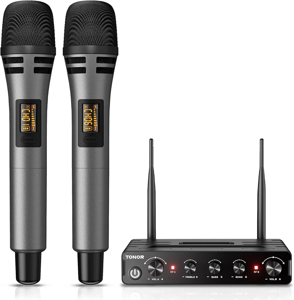 سیستم میکروفون بی سیم TONOR TW350