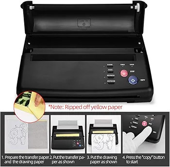 دستگاه کپی تاتو حرارتی