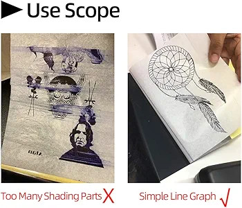 استنسیل تاتو سریع و دقیق