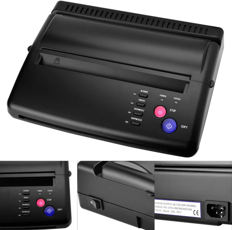 دستگاه انتقال طرح تاتو