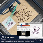 دوربین دقیق حکاکی لیزر