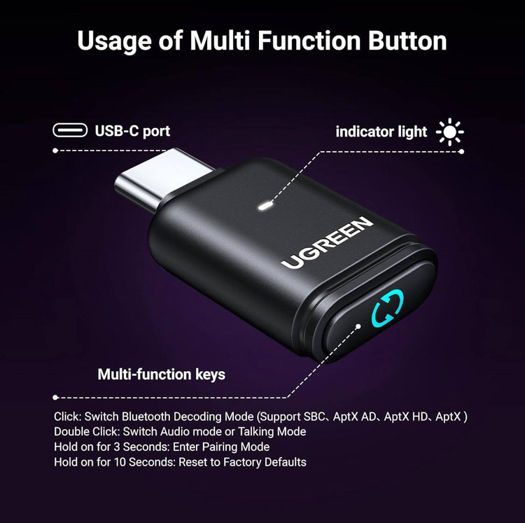 دانگل بلوتوث ماشین BT501