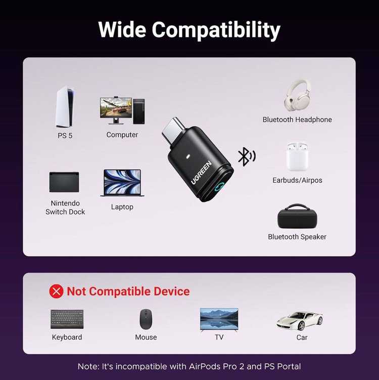 دانگل بلوتوث بدون شارژ