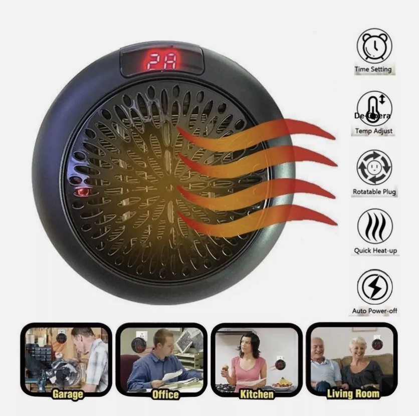 بخاری برقی دیواری کوچک،