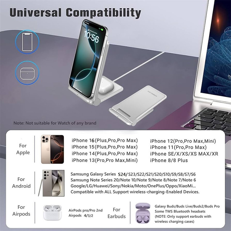 شارژر دوگانه بیسیم