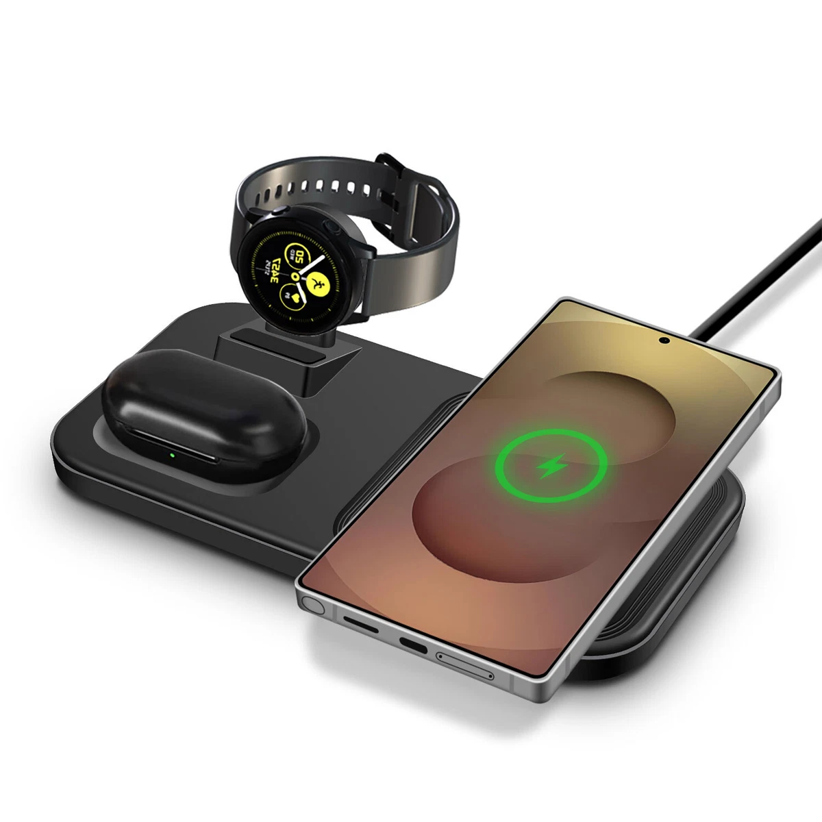 شارژر بی‌سیم 3 در 1 سامسونگ،