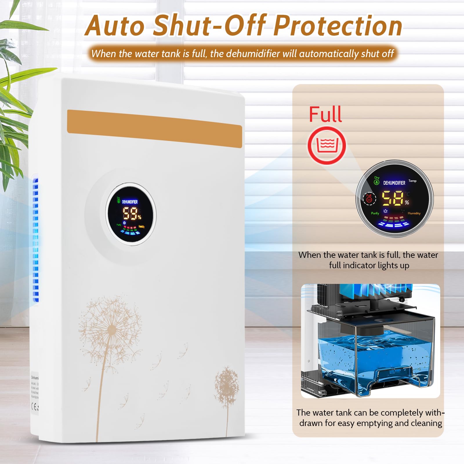 رطوبتگیر حمام و اتاق