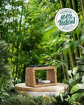 پایه شارژ سهکاره چوبی