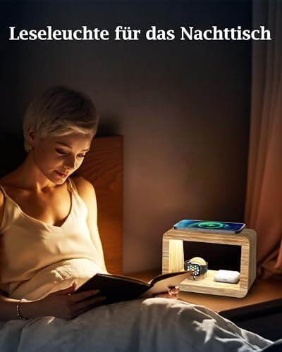 شارژر MagSafe چوبی