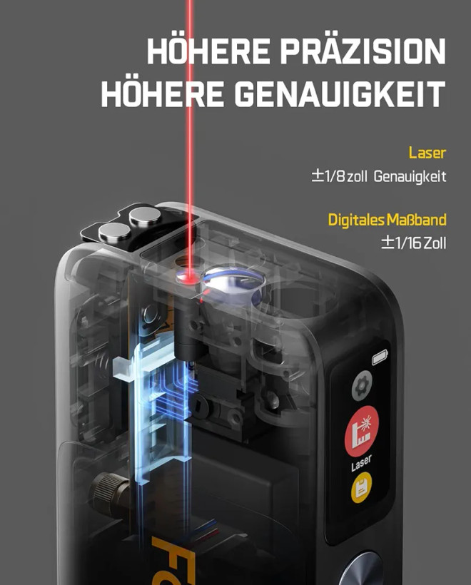 متر لیزری 50 متری