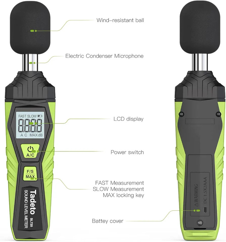 خرید دستگاه سنجش صدا SL-720
