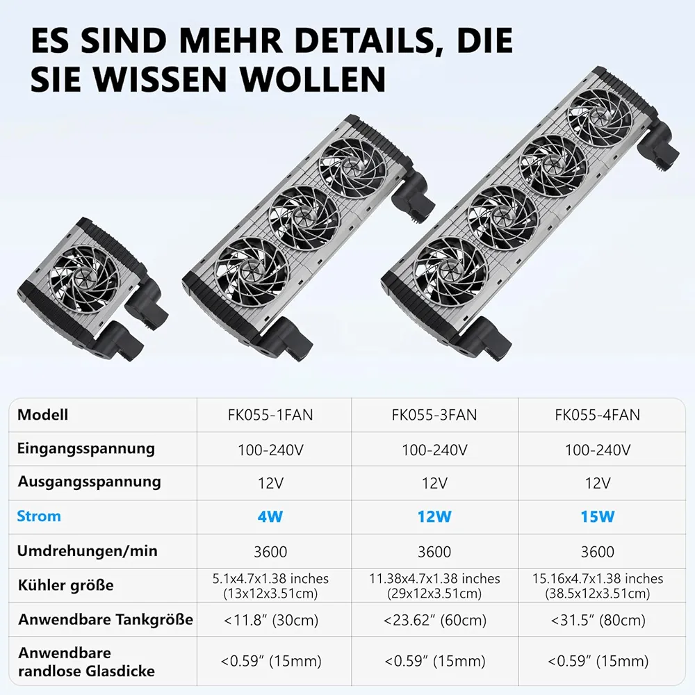 فن آکواریوم FK055-1FAN