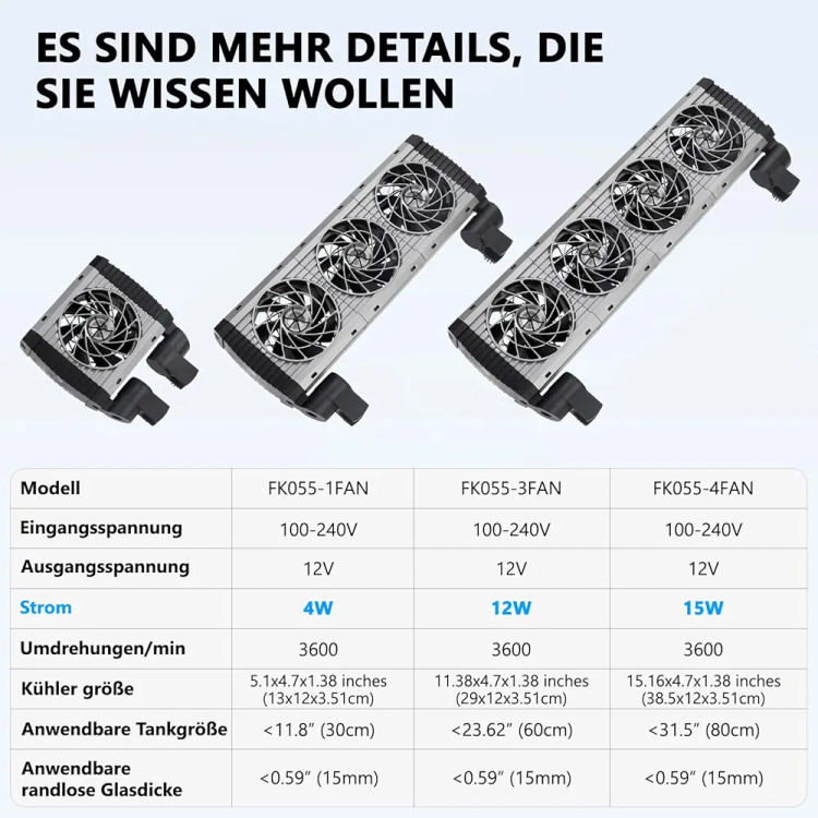 فن آکواریوم FK055-1FAN
