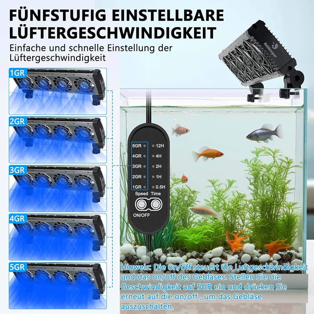 فن خنک کننده آب ماهی