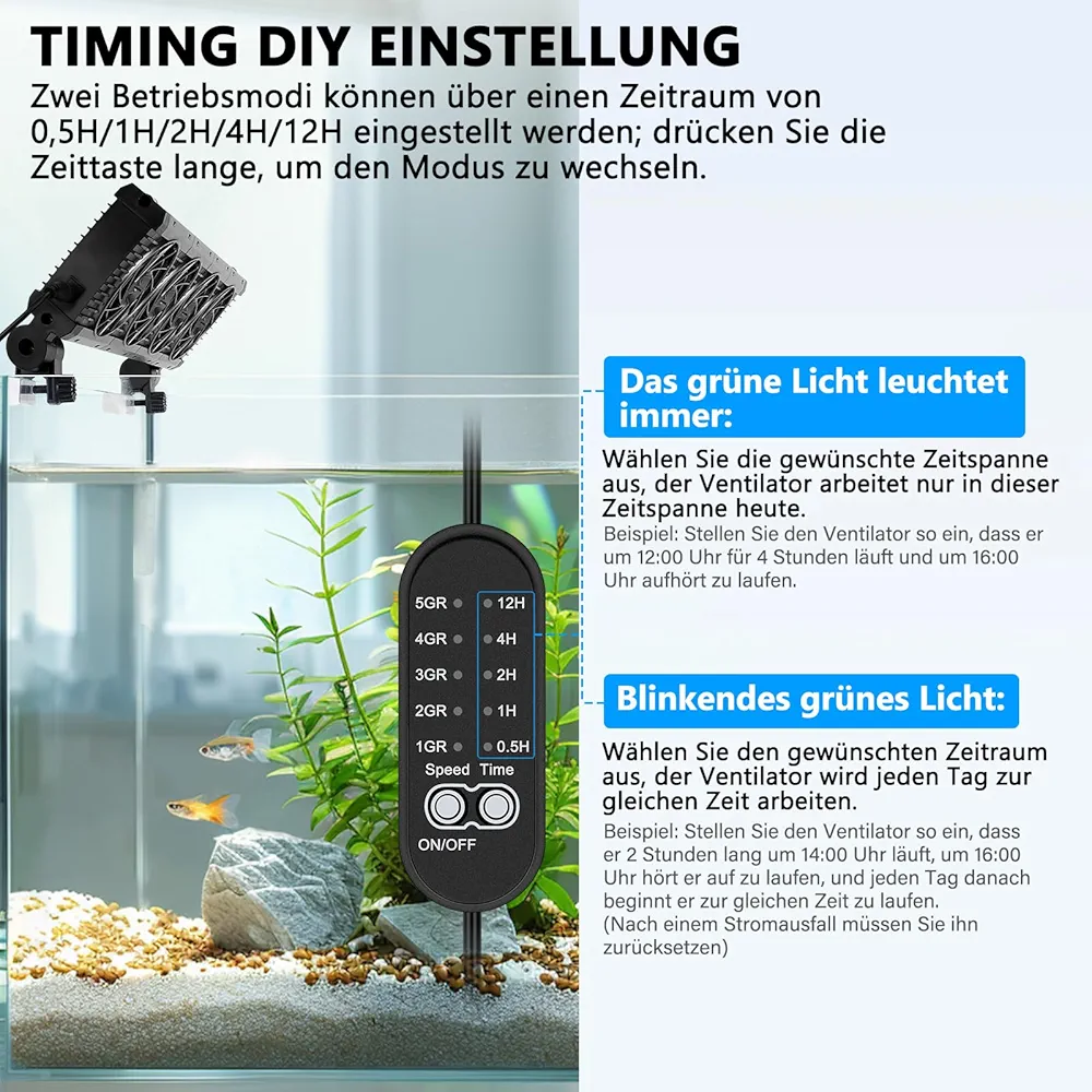 فن آکواریوم کم صدا