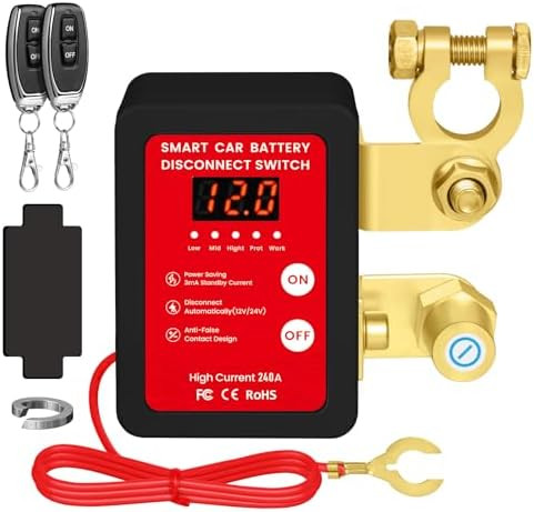 کلید قطع کن باتری ماشین 12 ولت