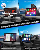 نمایشگر هوشمند خودرو با دوربین 4K