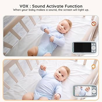 مانیتور کودک با سنسور دما