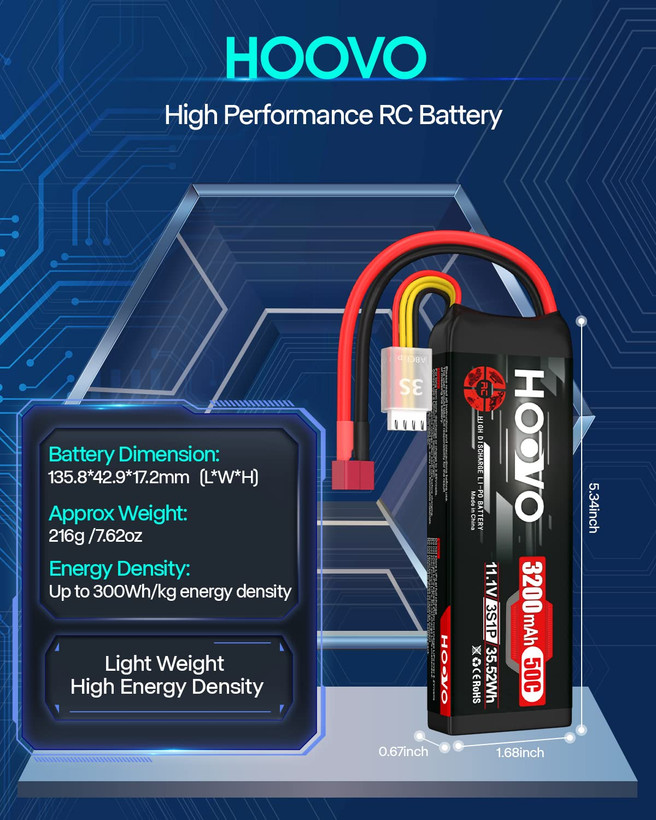 باتری حرفهای RC HOOVO
