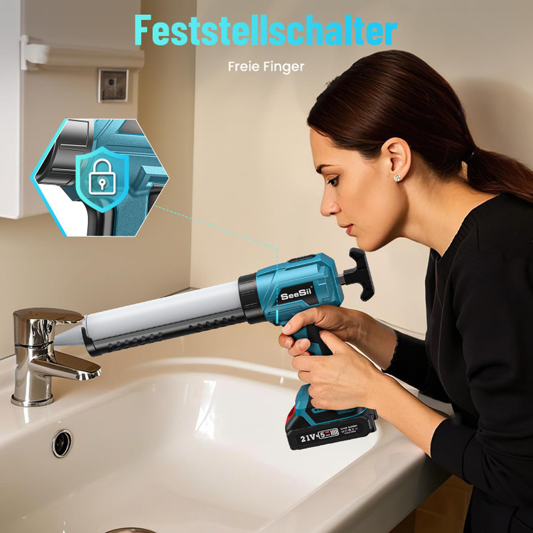 ابزار درزگیری شارژی ساختمانی