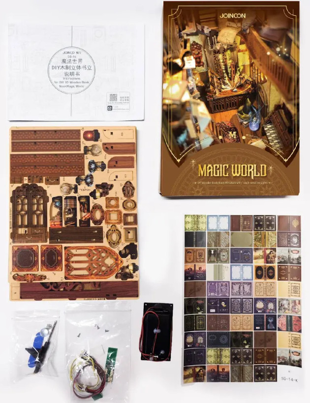 DIY dollhouse kit for adults