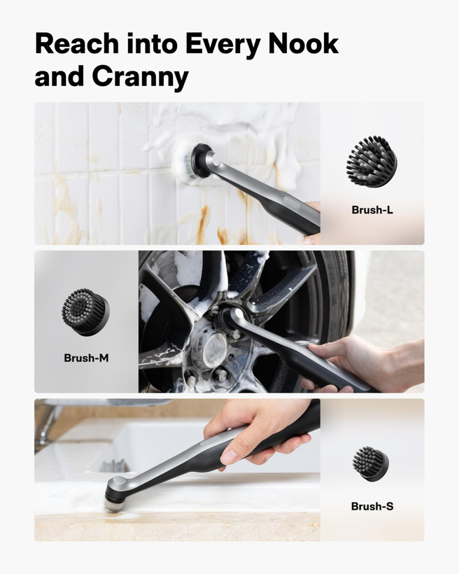 خرید برس نظافت برقی HOTO