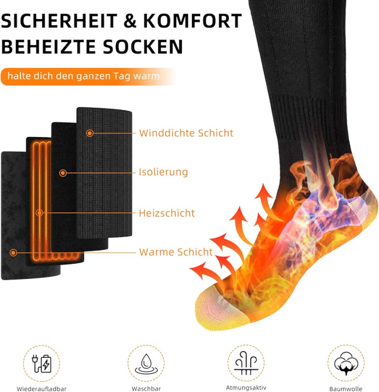 جوراب برقی 4000mAh