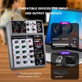 میکسر صدا 4 کاناله