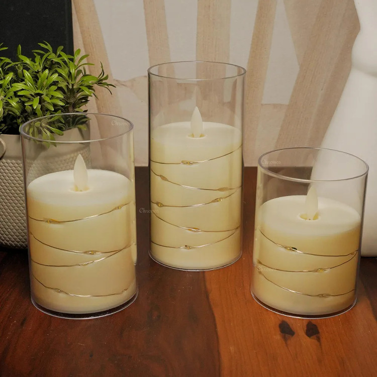 شمع دکوراتیو LED