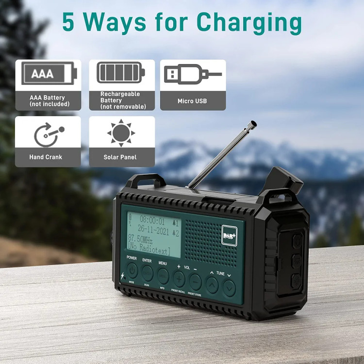 رادیو DAB شارژی