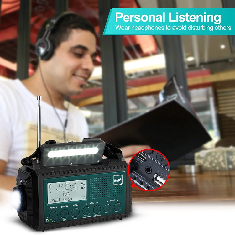 رادیو قابل حمل برای کمپینگ و سفر