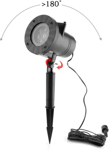 پروژکتور طرح برف