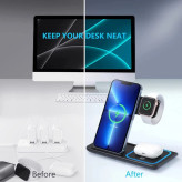 وایرلس شارژر 3 in 1