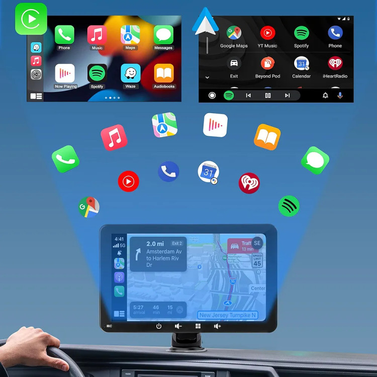 نمایشگر پرتابل خودرو