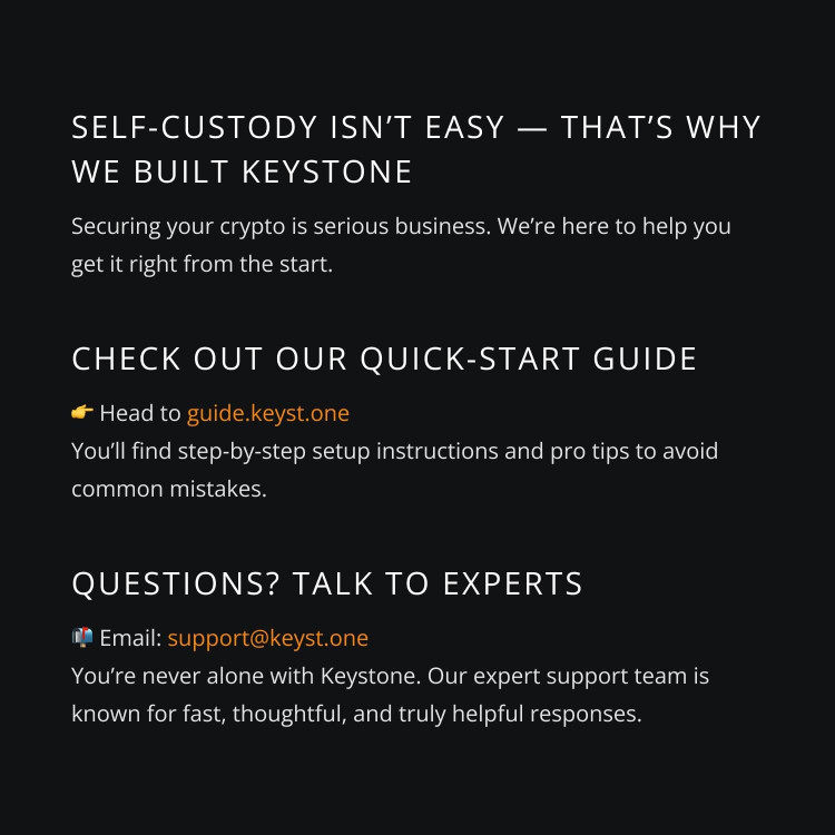 کیف پول سخت افزاری Keystone