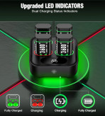 شارژر کنترلر Xbox باتری قابل شارژ Xbox داک شارژ Xbox شارژر دسته Xbox Xbox Controller Charger