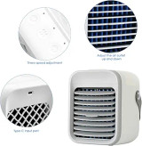 کولر آبی قابل حمل کولر تبخیری پرتابل evaporative air cooler کولر رومیزی خنک کننده