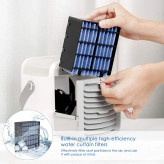 کولر آبی قابل حمل کولر تبخیری پرتابل evaporative air cooler کولر رومیزی خنک کننده