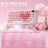 کیبورد گیمینگ YUNZII B75 Pro Max خرید کیبورد مکانیکال YUNZII B75 Pro Max