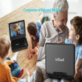 پخشکننده DVD قابل حمل Portable DVD Player شارژی دستگاه DVD قابل حمل DVD Player مسافرت