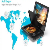 پخشکننده DVD قابل حمل Portable DVD Player شارژی دستگاه DVD قابل حمل DVD Player مسافرت