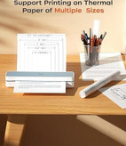 پرینتر حرارتی شارژی، پرینتر پرتابل، HPRT MT610 Pro، پرینتر بلوتوثی، پرینتر A4، پرینتر بدون جوهر، پرینتر حرارتی A4