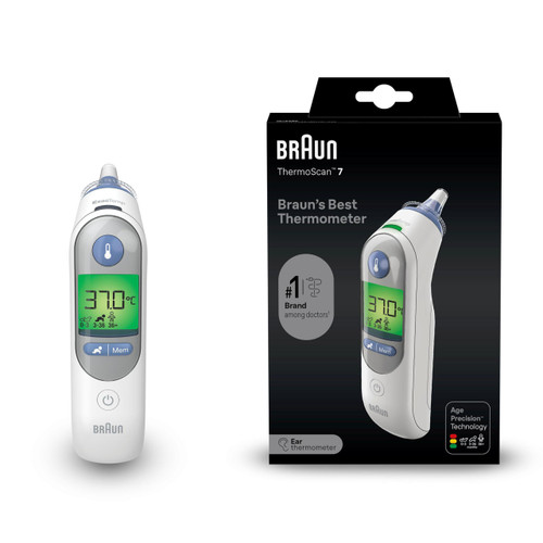 تب سنج گوش براون اصلی Braun ThermoScan 7 IRT6520