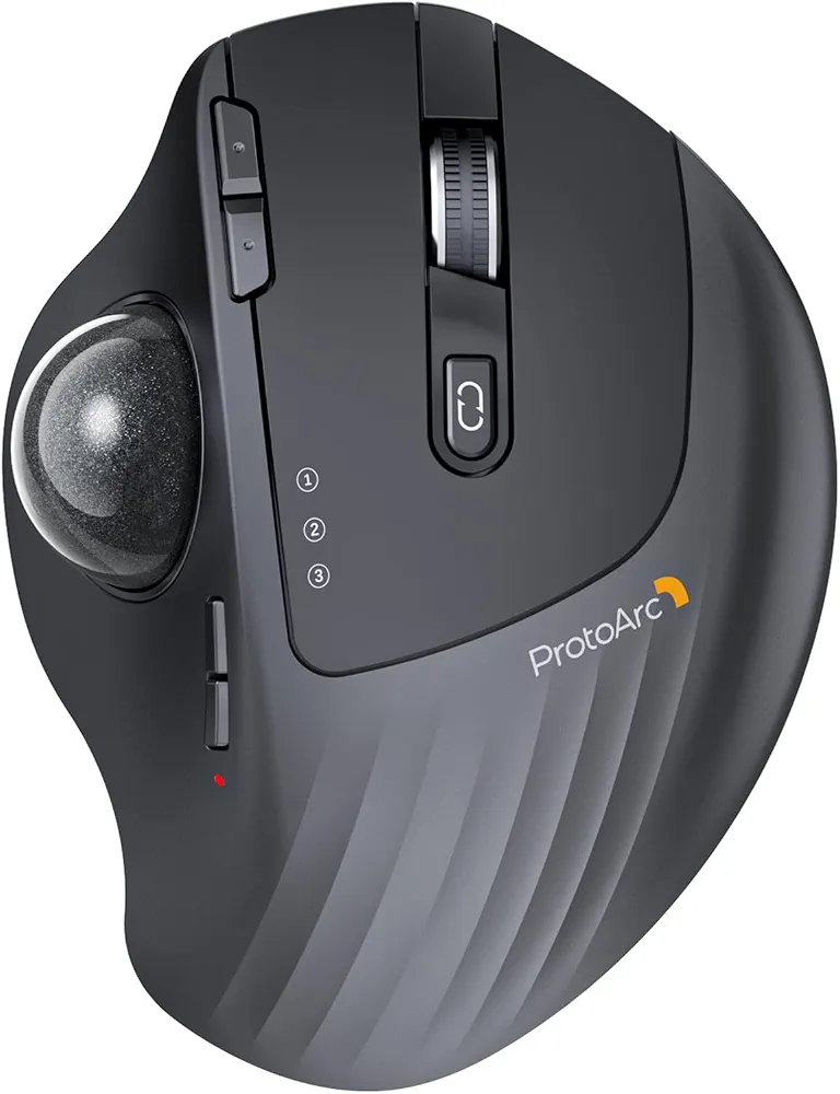 ماوس ترکبال بی سیم مدلprotoArc em01-NL ارگونومیک بلوتوثی و قابل شارژ