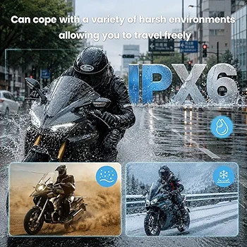 هدست بلوتوث کلاه کاسکت موتورسیکلت مدل FEYA LX3؛