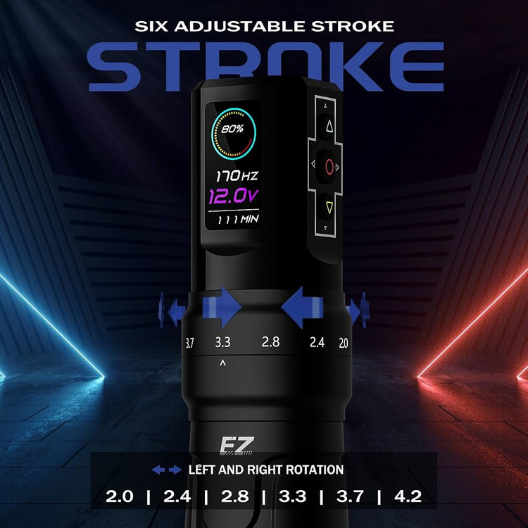 دستگاه تاتو مدل machine eztatoo p3 pro
