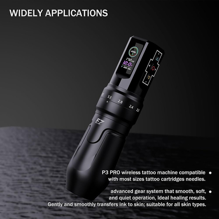 دستگاه تاتو مدل machine eztatoo p3 pro